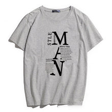 Load image into Gallery viewer, Letters Printed Loose Mens T-shirt