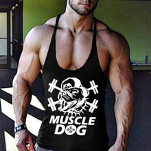 Load image into Gallery viewer, Letter Printed Round Neck Cotton Men's Tops