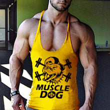 Load image into Gallery viewer, Letter Printed Round Neck Cotton Men's Tops