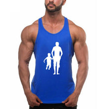 Load image into Gallery viewer, Father's Day Printed Cotton Men's Tops