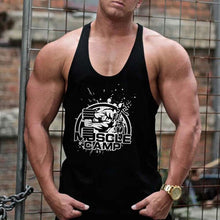 Load image into Gallery viewer, Letters Printed Loose Sleeveless Men's Tops