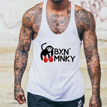 Load image into Gallery viewer, Monkey Print Loose Casual Men's Tops