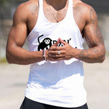 Load image into Gallery viewer, Monkey Print Loose Casual Men's Tops