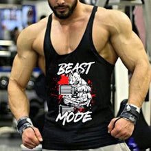 Load image into Gallery viewer, Cotton Running Print Men's Tops