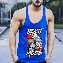 Load image into Gallery viewer, Cotton Running Print Men's Tops