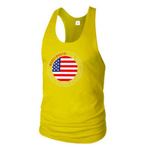 Load image into Gallery viewer, American Flag Slim Sweat Men's Tops