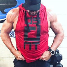 Load image into Gallery viewer, Hooded Waistcoat Loose Vest Men's Tops