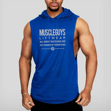 Load image into Gallery viewer, Men's Letter Printed Loose Sport Hooded Vest