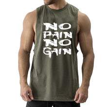 Load image into Gallery viewer, Comfortable Trend Fitness English Printed Vest