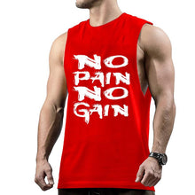 Load image into Gallery viewer, Comfortable Trend Fitness English Printed Vest