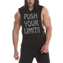 Load image into Gallery viewer, Plus Size Casual Cotton Arc Hood Men's Tops