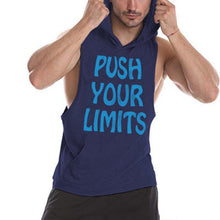 Load image into Gallery viewer, Plus Size Casual Cotton Arc Hood Men's Tops