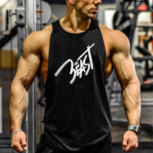 Load image into Gallery viewer, Men's Sports Leisure Letter Split Cotton Vest