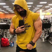 Load image into Gallery viewer, Men's Loose Letter Printed Sleeveless Hooded Vest