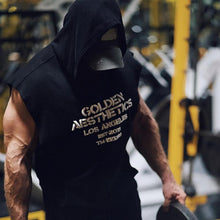 Load image into Gallery viewer, Men's Loose Letter Printed Sleeveless Hooded Vest
