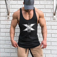 Load image into Gallery viewer, Men's Cotton Printed Casual Loose Vest