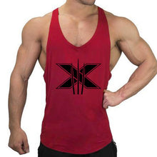 Load image into Gallery viewer, Men's Cotton Printed Casual Loose Vest