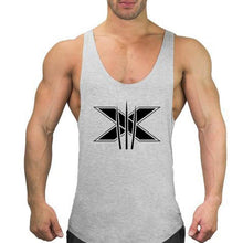 Load image into Gallery viewer, Men's Cotton Printed Casual Loose Vest