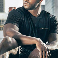 Load image into Gallery viewer, Men's Letter Printed Casual Sports Short-Sleeved T-Shirt