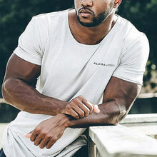 Load image into Gallery viewer, Men's Letter Printed Casual Sports Short-Sleeved T-Shirt