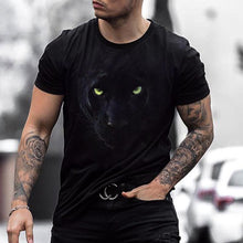Load image into Gallery viewer, Black Panther Print Sports Breathable Men's Tops