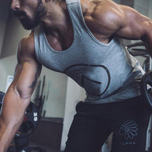 Load image into Gallery viewer, Men's Cotton Printed Stretch Sports Vest