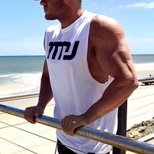 Load image into Gallery viewer, Men's Cotton Letter Printed Sports Vest