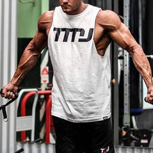 Load image into Gallery viewer, Men's Cotton Letter Printed Sports Vest