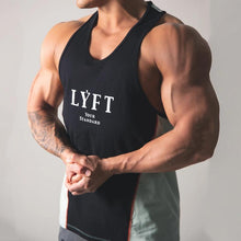 Load image into Gallery viewer, Men's Fashion Letter Printed Stitching Sports Vest