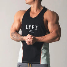 Load image into Gallery viewer, Men's Fashion Letter Printed Stitching Sports Vest