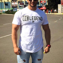 Load image into Gallery viewer, Round Neck Printed Cotton Men's Tops