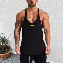 Load image into Gallery viewer, Letter Printed Vest Sweat-Absorbent Men's Tops