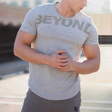 Load image into Gallery viewer, Round Neck Letter Printing Sweat Men's Tops