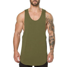Load image into Gallery viewer, Bodybuilding Fitness Muscle Men Sleeveless T-shirt Vest