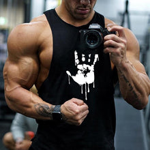 Load image into Gallery viewer, Men's Cotton Loose Sleeveless Fitness Vest