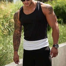 Load image into Gallery viewer, Slim-Fit Breathable Crew Neck Collar Men's Tops