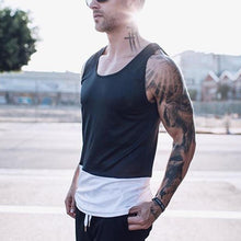 Load image into Gallery viewer, Slim-Fit Breathable Crew Neck Collar Men's Tops