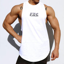 Load image into Gallery viewer, Running Elastic Breathable Cotton Men's Tops