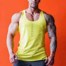 Load image into Gallery viewer, Alphabet Printed Cotton Sweat Absorbing Men's Tops