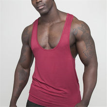Load image into Gallery viewer, Men's Cotton Loose Sport Vest