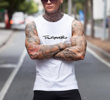 Load image into Gallery viewer, Vest Printed Cotton Sleeveless Men's Tops