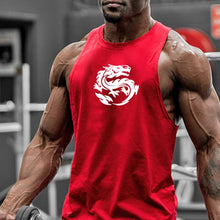 Load image into Gallery viewer, Sleeveless Sports Round Neck Sweat Men's Tops