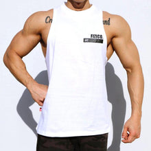 Load image into Gallery viewer, Letter Printed Sports Vest Men's Tops