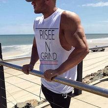 Load image into Gallery viewer, Sleeveless Sports Vest Fitness Running Men's Tops