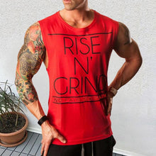 Load image into Gallery viewer, Sleeveless Sports Vest Fitness Running Men's Tops