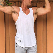 Load image into Gallery viewer, Pure Cotton Elastic Breathable Sports Men's Tops