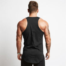 Load image into Gallery viewer, Men's Solid Color Cotton Sleeveless Sports Vest
