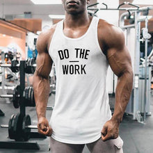 Load image into Gallery viewer, Men's Letter Printed Mesh Round Hem Sports Vest