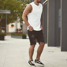 Load image into Gallery viewer, Street Retro Fitness Casual Vest Male