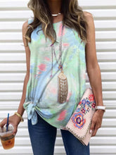 Load image into Gallery viewer, Loose Gradient Tie-Dye Kinks Maternity Tops